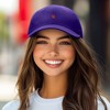 Dalix Lil Strawberry Embroidered Cotton Summer Outdoor Baseball Cap Dad Hat Womens - 3 of 4
