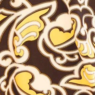 black yellow scroll