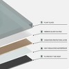NicBex LED Bathroom Mirror,Anti-Fog Vanity Mirrors for Wall,3 Colors Dimmable,Bathroom Mirrors for Over Sink Horizontal/Vertical,Silver - 4 of 4