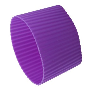 Unique Bargains Silicone Anti-Slip Heat Resistant Glass Bottle Mug Cone Cup Sleeve - 1 of 3
