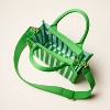 Stripe Knit Crossbody Bag - kate spade new york x Target Green/Blue - 3 of 4