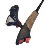 LEKI Nordic Walking Onyx Carbon Series Walking Pole Black/Orange 115cm - 2 of 4