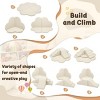 SEVOBAL Baby Activity Gyms 6 Piece Soft Foam Climbing Set for Toddlers Crawling and Play, Beige, 28"*28"*23" - 4 of 4