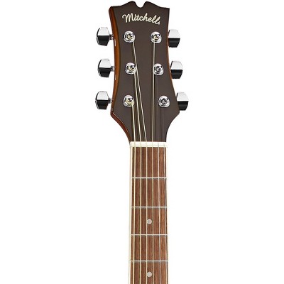 Sunburst Mahogany and Spruce 6-String Dreadnought Acoustic Guitar