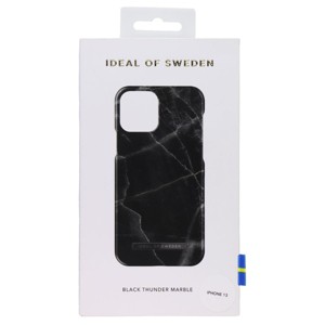 iDeal of Sweden Fashion Case for Apple iPhone 13 - Black Thunder Marble - 1 of 1