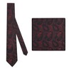 Men's Paisley Suit Vest and Tie Set Classic Floral Necktie Square Gothic Waistcoat for Tuxedo - 4 of 4