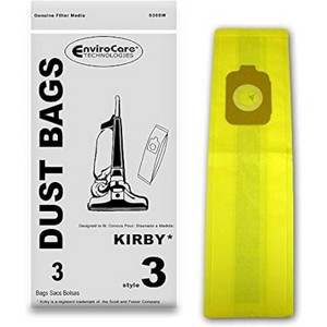 Kirby Style 3 Heritage II Series Uprights Vacuum Cleaner Dust Bag 3 Bags - 1 of 4