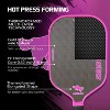 AENKYO 16.5 Inch Thermoformed Pickleball Paddle, Pink Titanium Grip with USAPA Approved, Carbon fiber Racquet - 4 of 4