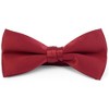New Men's Solid Pre Tied Bow Tie and Hanky Set - 2 of 4