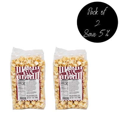 HR Poppin' Snacks 7 oz Sweet Fire Popanero Popcorn - Pack of 2
