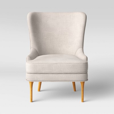 Cheswold Wingback Chair Beige - Threshold™
