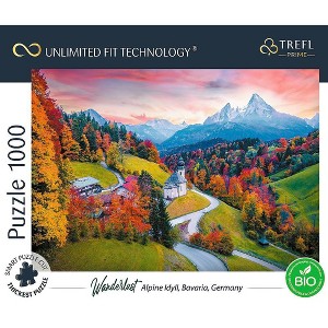 Trefl Wanderlust:  At the Foot of Alps Bavaria Germany Jigsaw Puzzle - 1000pc - 1 of 4