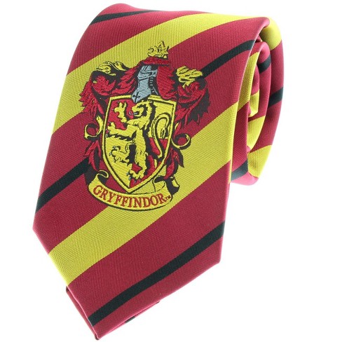 Premium Harry Potter Tie Striped House Crest Necktie Neckwear Tie ...