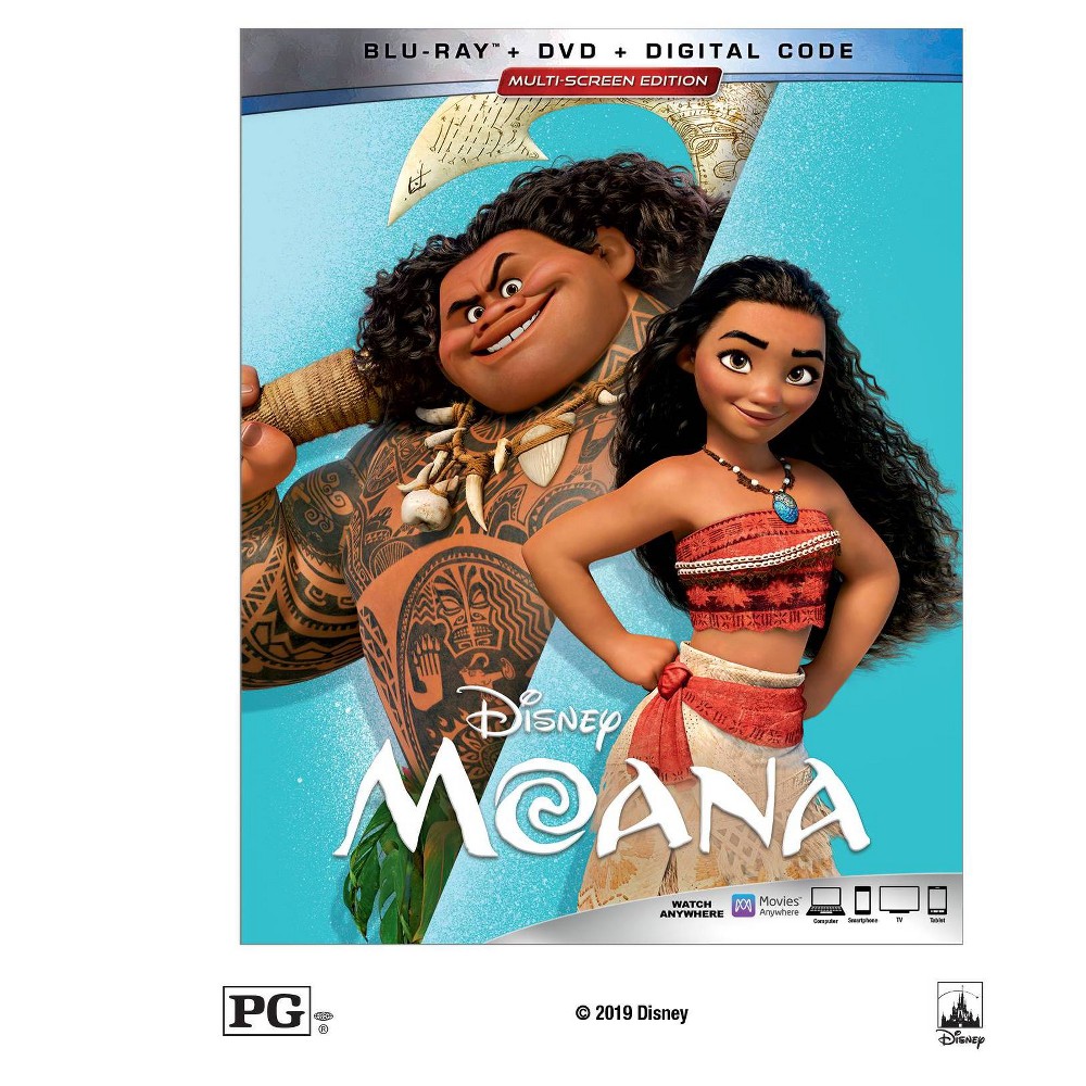 UPC 786936852394 product image for Moana (Blu-ray + DVD + Digital) | upcitemdb.com