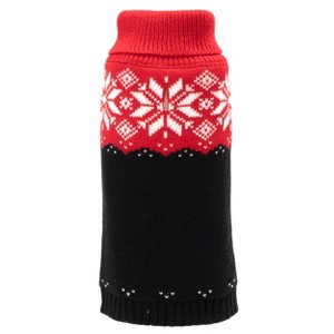 The Worthy Dog Snowtrails Pullover Sweater - 1 of 3