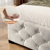 Queen Size Upholstered Storage Bed with Four Drawers and LED Light for Bedroom or Apartment - 3 of 4