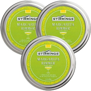 Stirrings Margarita Cocktail Rimmer - Easy to Rim a Glass - Specialty Sugar and Salt Drink Rimmers - 1 of 1
