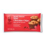 Semi Sweet Mini Chocolate Morsels - 12oz - Good & Gather™