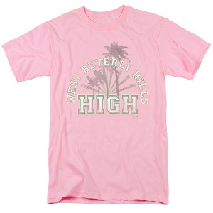 90210 West Beverly Hills High Adult T-Shirt Pink - 1 of 4