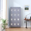 Dexmalle Storage Metal Locker Office Cabinet - 3 of 4