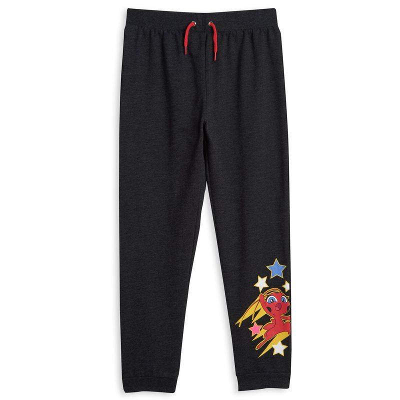 Miraculous Ladybug Girls French Terry Pullover T-Shirt Jogger and Pants Little Kid to Big Kid , 3 of 9