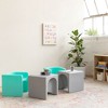 ECR4Kids Tri-Me Adaptable Kids Cube Chair, Indoor Outdoor Plastic, 3-in-1 Multipurpose Table/Seat - 3 of 4