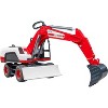 Bruder 03411 Wheeled Excavator Red/White - 4 of 4