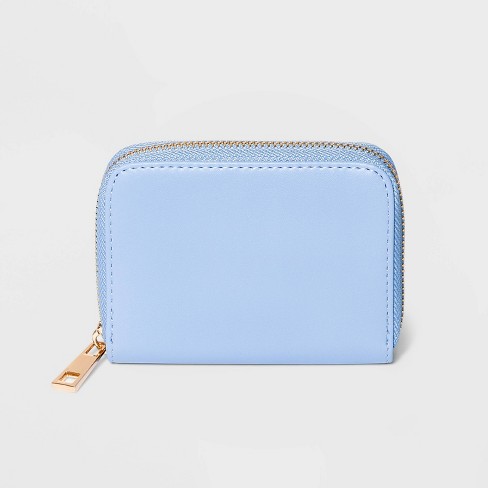 Women S Small Square Wallet A New Day Blue Target