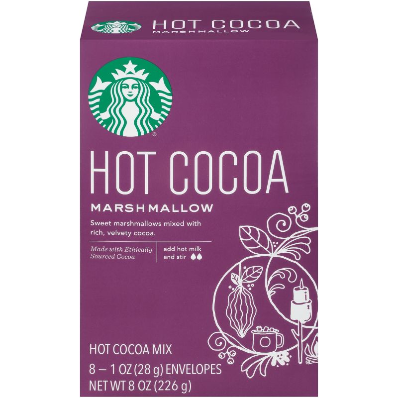 Starbucks Marshmallow Hot Cocoa Mix - 8ct, 3 of 4