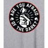Women's - Are You Afraid of the Dark - Logo Seel Oversized Graphic T-Shirt - 2 of 4