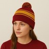 Anna-Kaci Winter Knit Beanie with Pom and Stripe Design Warm Stretchy Hat for Cold Weather - 2 of 4