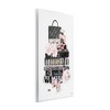 Stupell Industries Daily Glam Necessities Fashion Forward Book Stack Wall Plaque Art - 3 of 4