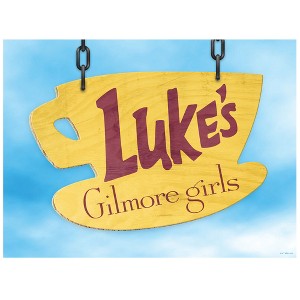 Gilmore Girls Lukes Diner Sign 500 Piece Jigsaw Puzzle 16" x 21.5" - 1 of 4
