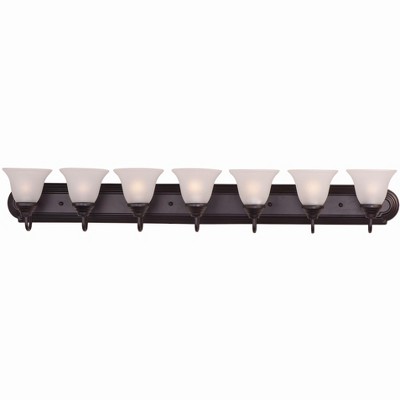 Maxim Lighting Essentials - 801x 7 - Light Vanity in  Oil Rubbed Bronze