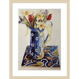 Amanti Art Tulips by Thewsey Joan Wood Framed Wall Art Print - 1 of 4