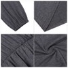 Womens Dress Surplice Dress V Neck Dress Smocked Waist Dress Casual Mini Dress Peplum Wasit Dress - 4 of 4