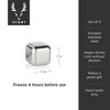 Glacier Rocks Stainless Steel Cubes by Viski - 3 of 4