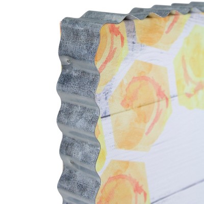 12" Square Metal Framed Be Kind Always Canvas Art