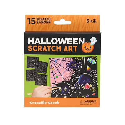 Crocodile Creek Scratch Art Halloween