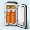 Morfone 6L / 8 Can mini Fridge for Bedroom, Car, Office & Dorm, AC100-120 V/DC 12 V Thermoelectric Cooler & Warmer for Skincare, Food, Drinks. - 4 of 4
