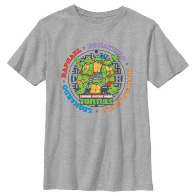 Ninja Turtles Circled Team T Shirt