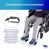 Invacare Wheelchair Legrest with Swing-Away Design, Adjustable Length and Flip-Up Footplate - 3 of 4