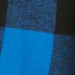 bright cobalt buffalo plaid