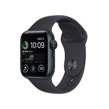 Apple Watch Se Gps 44mm Midnight Aluminum Case With Midnight Sport ...