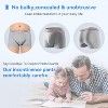 CARER Incontinence Underwear for Men Washable Reusable Men's Bladder Leak Proof Boxer Briefs - Mild Absorbency 2pk - 4 of 4