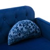 NicBex 55.12 Inch Modern Velvet Loveseat Sofa,2 Seater Sofa with Gold Metal Legs for Living Room,Apartment,Bedroom - 4 of 4