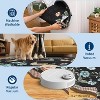 coucheta Floral Washable Area Rug, Multi-size Soft Non Slip Low-Pile Stain Resistant Home Aesthetic Throw Carpet, for Living Room, Bedroom, Dining - 3 of 4