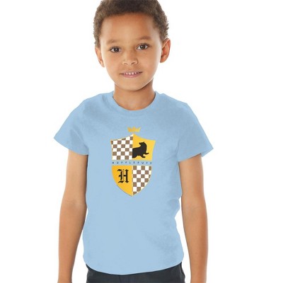 Toddler Boys' Harry Potter Hufflepuff Checkered Shield Crest T-Shirt