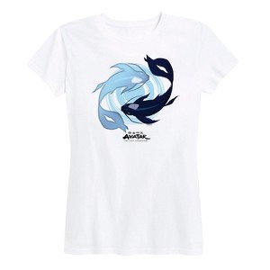 Women's - Avatar: The Last Airbender - Moon and Ocean Spirit Koi Short Sleeve Graphic T-Shirt - 1 of 4