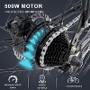 EVERCROSS Electric Bike: 28" Tire, 500W, 36V 12AH,35-75 Mile with 7 Gears - 2 of 4